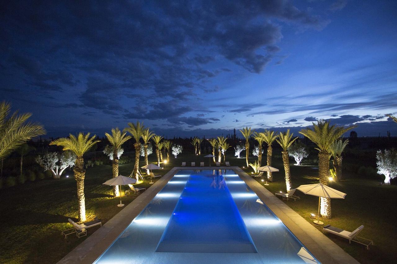 Adnaa - Modern Villa With 2 Pools, Sauna, Hammam, Tennis Court & Home Cinema Douar Caïd Layadi Exteriör bild